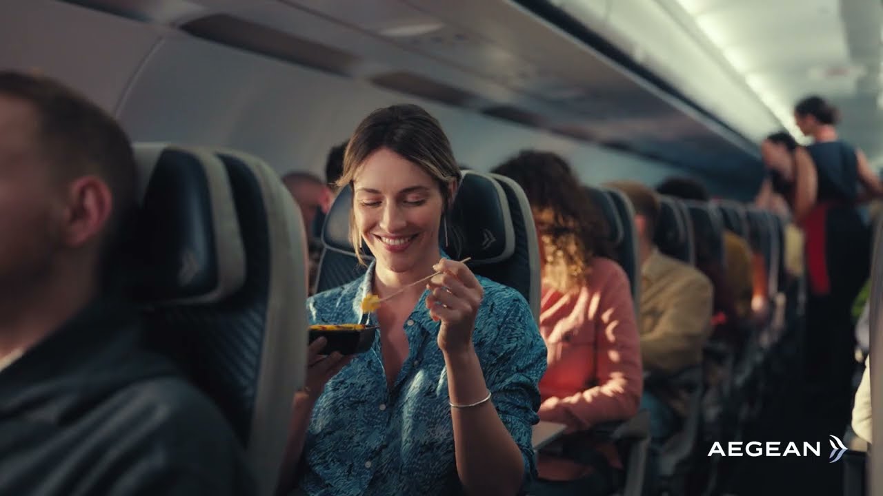 Νέο Economy Class menu και καμπάνια από την Aegean και την Ogilvy