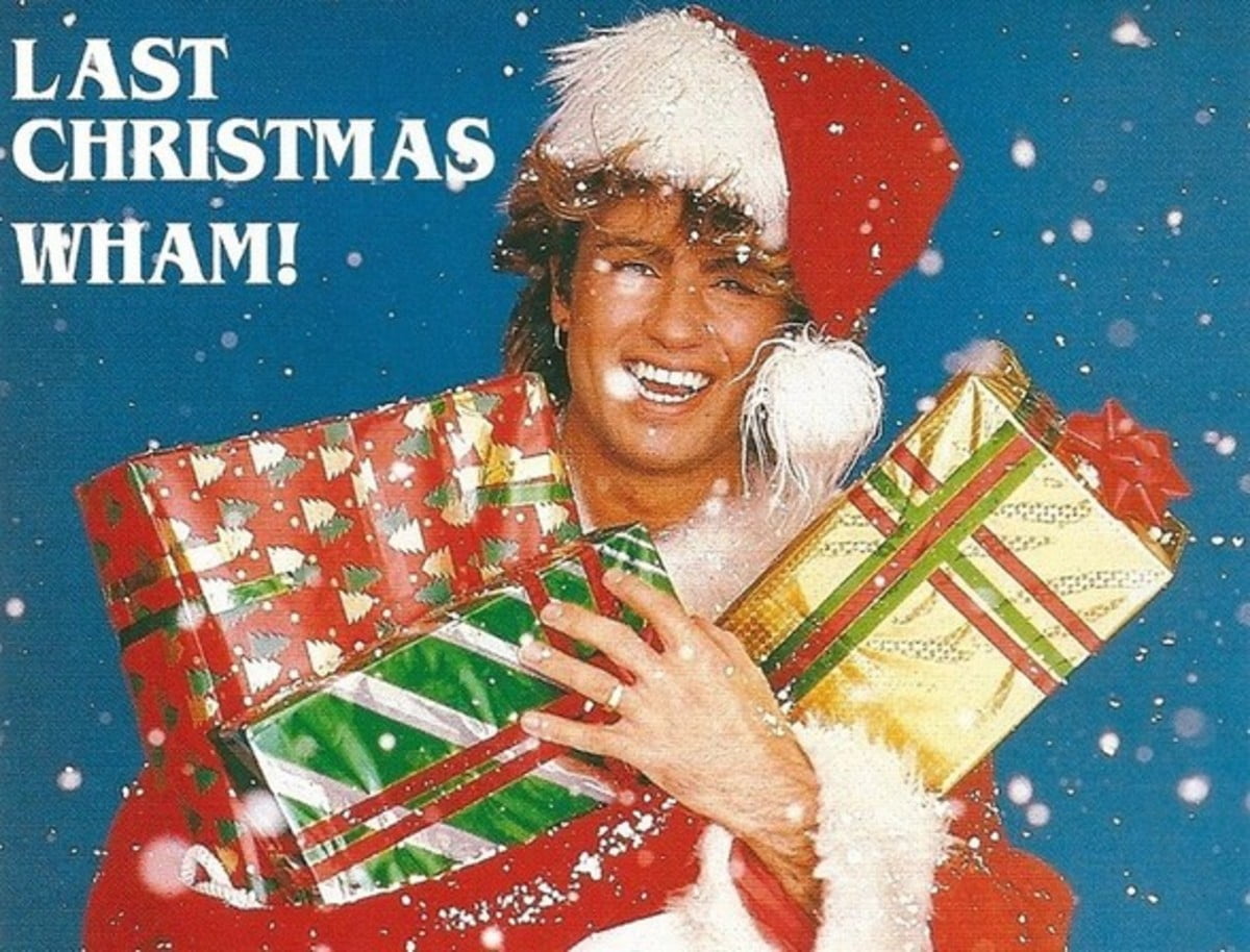 Ласт кристмас джордж. Группа Wham last Christmas. George Michael Wham last Christmas. Ласт Кристмас исполнитель.